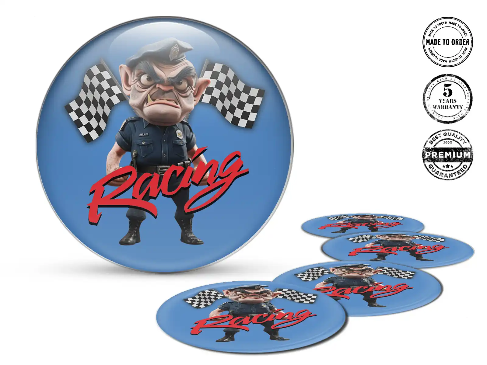 Rim Stickers Premium Quantum Racing Core X
